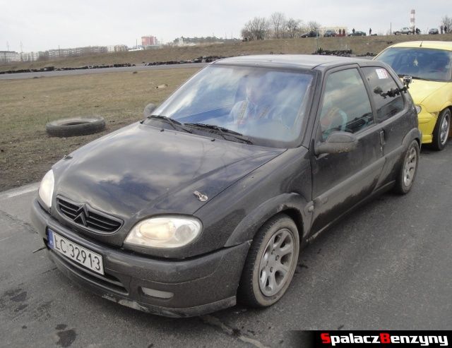 Citroen czarny na RS Karolinka na Torze w Lublinie 2013