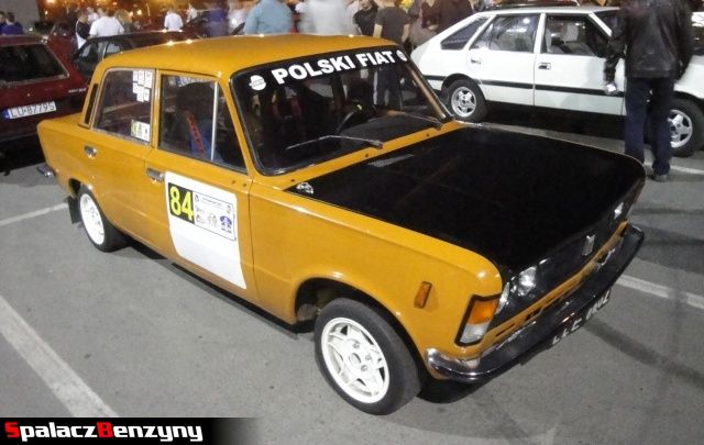 Fiat 125p duy fiat na Lubelskie Klasyki Noc